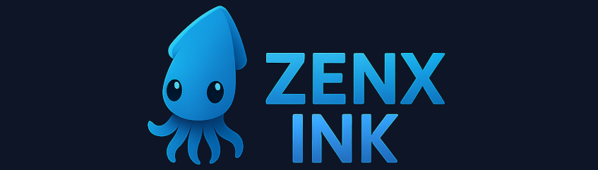 Logotipo ZENX INK